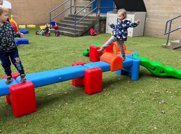 Photo for Enjoying their new playground!